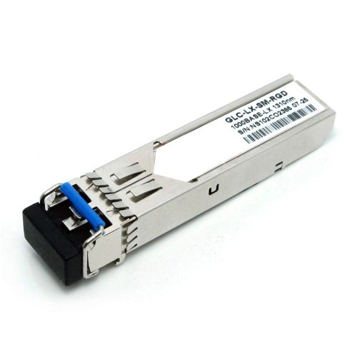 Cisco GLC-LX-SM-RGD 1000BASE-LX/LH Rugged SFP Optical Transceiver Module – 1310nm, 10km, Duplex LC/UPC SMF, DOM