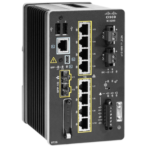 Cisco IE-3300-8T2S-A Catalyst IE3300 Rugged Series | 8-Port Gigabit Ethernet + 2 SFP