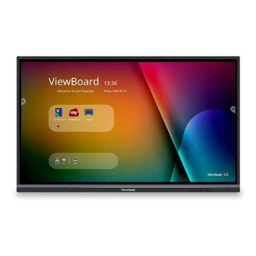 ViewSonic IFP5550 | 55″ 4K UHD Interactive Flat Panel, 20-Point Touch & Built-In Quad-Core CPU