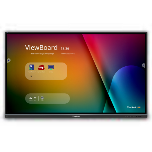 ViewSonic IFP7550-E4 | 75″ 4K UHD Interactive Flat Panel, 20-Point Multi-Touch