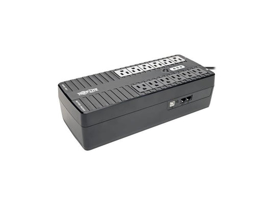 Eaton Tripp Lite Series 750VA 450W Standby UPS - 12 NEMA 5-15R Outlets, 120V, 50/60 Hz, USB, 5-15P Plug, Desktop / Wall Mount