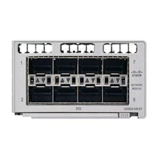 Cisco C9300X-NM-8Y Catalyst 9300 Series Network Module – 8-Port 10G/1G SFP+ Uplink Expansion Module