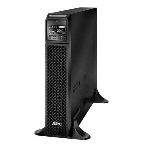 APC SRT1500XLA Smart-UPS Rack-Mountable – 1500VA / 1350W, 120V Input & Output, Pure Sine Wave, 3-Hour Recharge Time