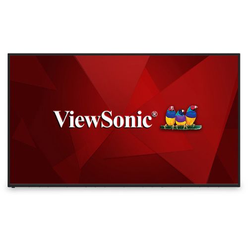 ViewSonic CDE5512 55" 4K UHD Wireless Presentation Display – Commercial Digital Signage with Embedded Android and Remote Management