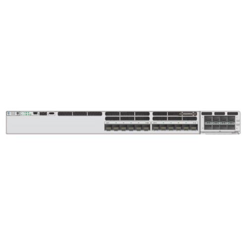 Cisco C9300X-12Y-E Catalyst 9300X Series Network Essentials L3 Managed Switch – 12-Port 1/10/25 Gigabit SFP28 Rack-Mountable