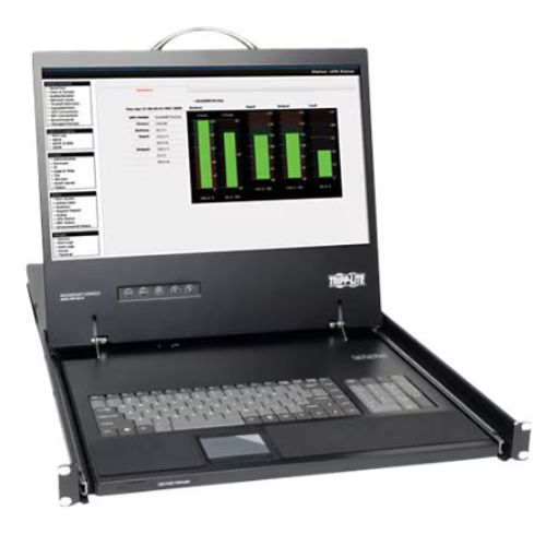 Tripp Lite B021-000-19 Rack Console KVM Cable Kit with 19" LCD Display