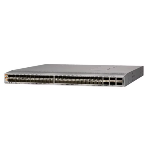 Cisco N9K-C93180YC-FX3 | 48 x 1/10/25G SFP28 + 6 x 40/100G QSFP28 Ports, 1RU, 100Gbps
