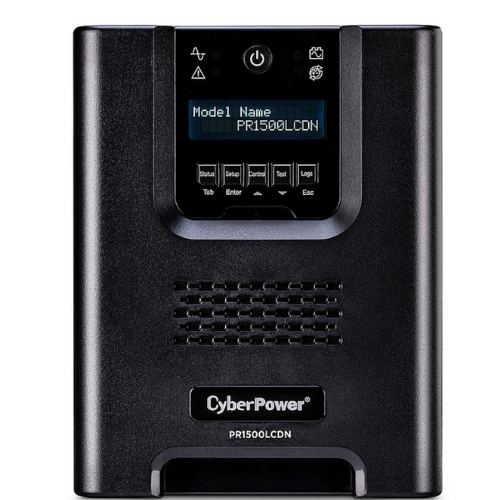 CyberPower PR1500LCDN Smart App Sinewave UPS – 1500VA/1500W, 120V AC, Tower/Rackmount