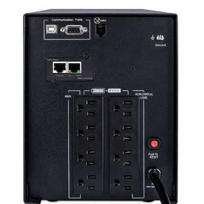 CyberPower PR1500LCDN Smart App Sinewave UPS