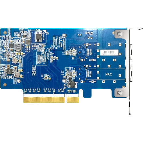 Qnap QXG-25G2SF-CX6 2port Sfp28 25gbe Network Expansion Card Lp Pcie Gen4x8 Pcie