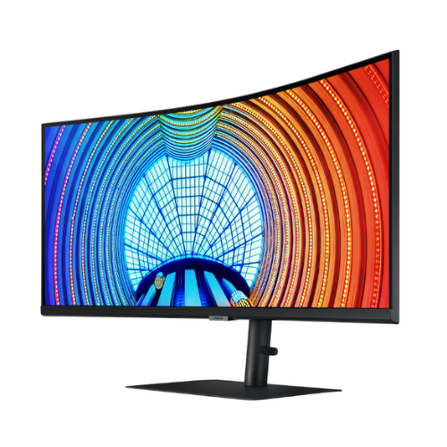 Samsung ViewFinity S65UA 34" Curved Ultrawide Monitor – Ultra-WQHD (3440x1440), 100Hz, HDR10, USB-C