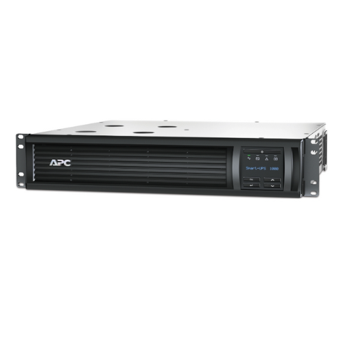 APC SMT1000RM2UC Smart-UPS 1000VA Rackmount UPS – 2U, 120V AC, 3-Hour Recharge, Line-Interactive