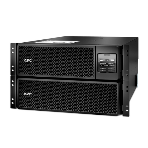 APC SRT8KRMXLT Smart-UPS On-Line 8kVA/8kW Rackmount UPS – 6U, 208V, Network Card Included