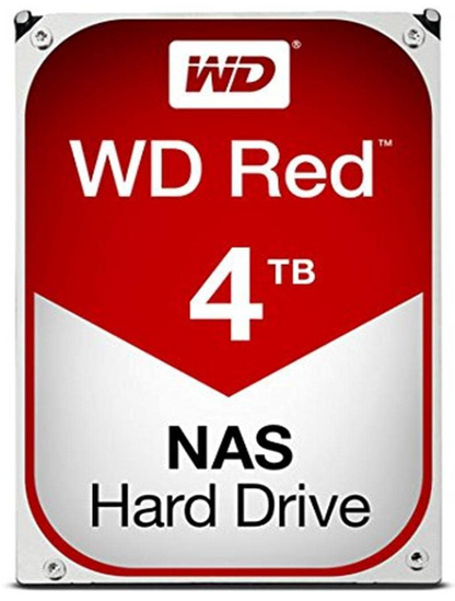 Western Digital WD40EFRX WD Red NAS Hard Drive -  - 4 THard driveB - internal - 3.5 inch - SATA 6Gb/s - buffer: 64 MB - for WD My Cloud EX2, EX4