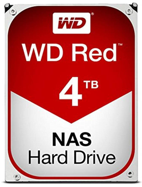 Western Digital WD40EFRX WD Red NAS Hard Drive -  - 4 THard driveB - internal - 3.5 inch - SATA 6Gb/s - buffer: 64 MB - for WD My Cloud EX2, EX4