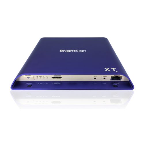 BrightSign XT1144 Expanded I/O Digital Signage Player – 4K HDR – Dual Video Decoding – PoE+ – HTML5 Performance – HDMI 2.0a
