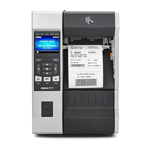 Zebra ZT61046-T010100Z Zt610 Tt Prnt 4in 600dpi Us Ser Usb Gbe Bt 4.0usb Host Tear Clr Zpl