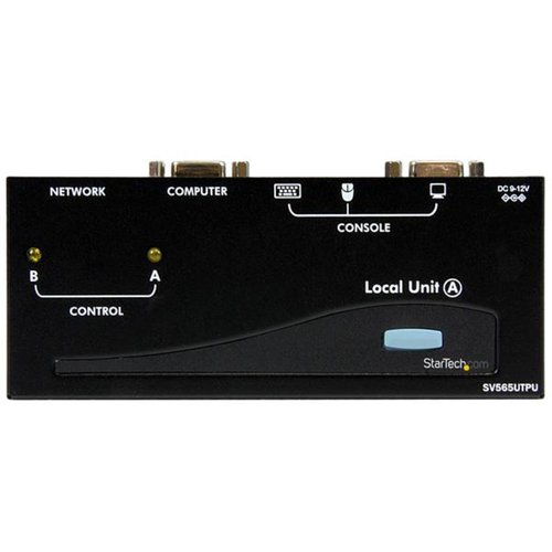 USB VGA KVM CONSOLE EXTENDER OVER CAT5 UTP W/ CABLES