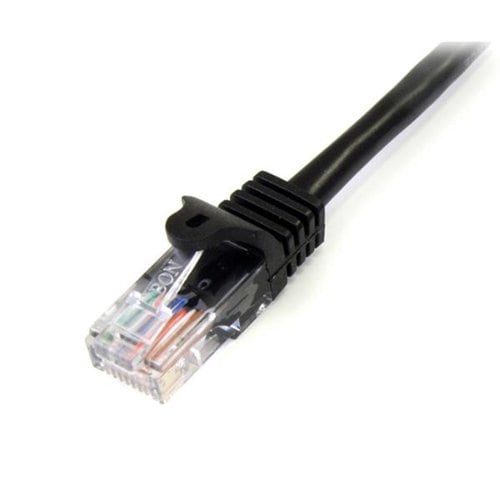 10FT BLACK CAT5E CABLE SNAGLESS ETHERNET CABLE GIGABIT LAN RJ45