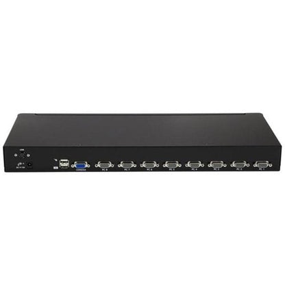 1U 8 PORT USB VGA KVM SWITCH USB VGA RACKMOUNT KVM OSD