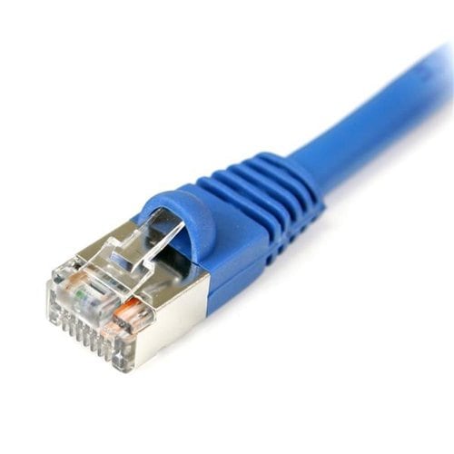 6FT BLUE CAT5E CABLE SHIELDED SNAGLESS ETHERNET CABLE LAN RJ45