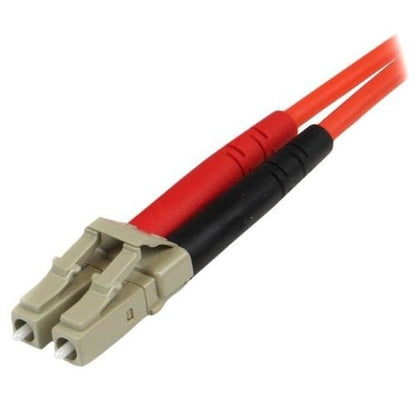 5M MULTIMODE FIBER OPTIC CABLE OM2 LC/ST 50/125 LSZH FIBER CABLE