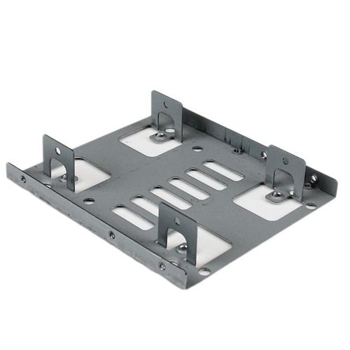 2.5 HARD DRIVE MOUNTING BRACKET DUAL 2.5IN SATA HDD SSD ADAPTER KIT