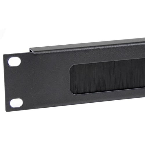 CABLE MANAGEMENT BRUSH PANEL 1U HORIZONTAL SERVER RACK PANEL