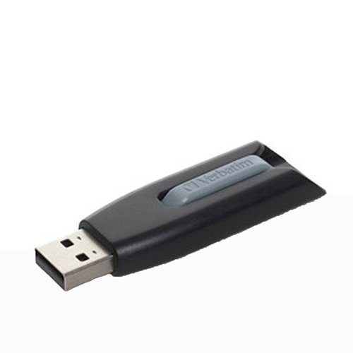 256GB V3 USB 3.0 FLASH DRIVE STORE N GO BLACK & GRAY 49168