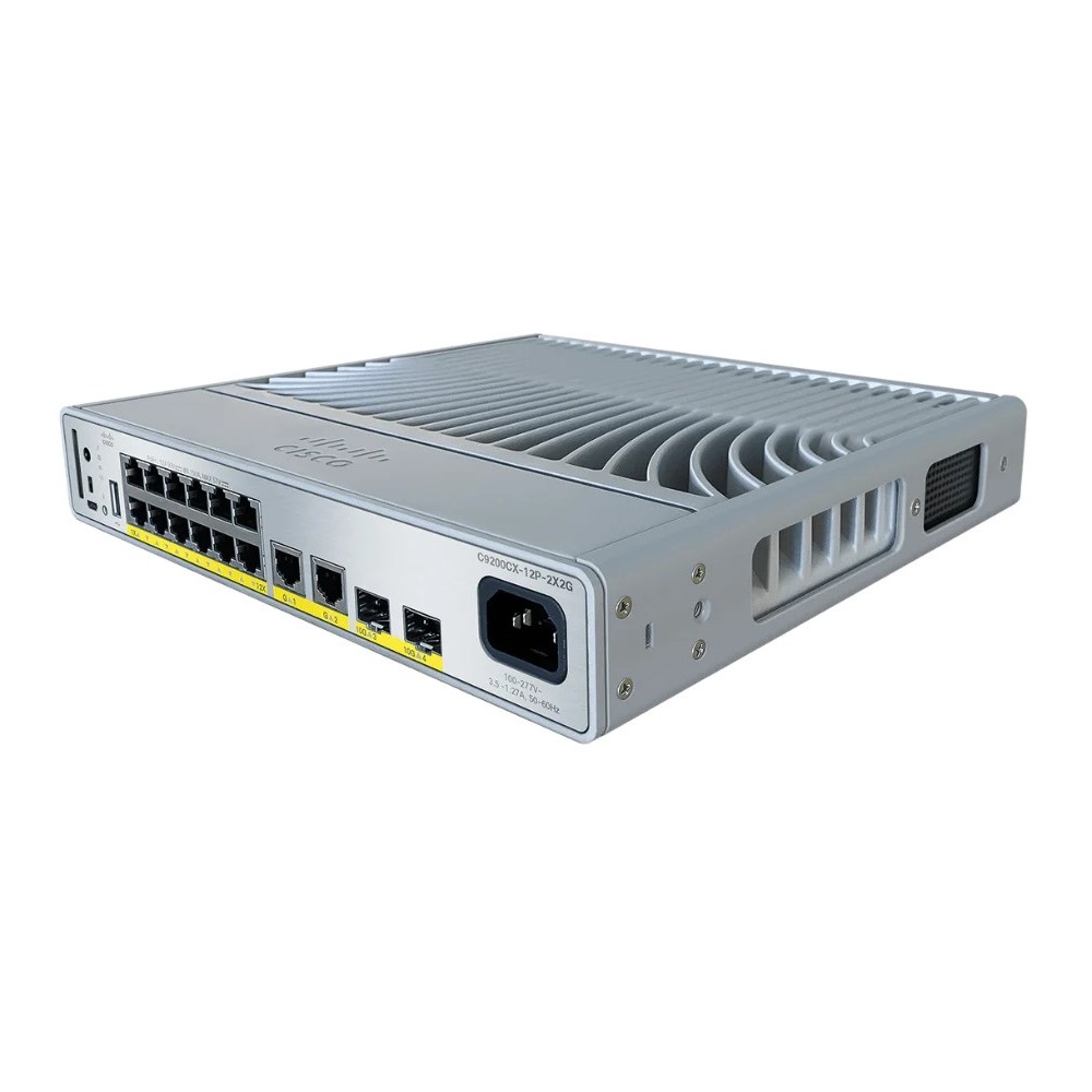 Cisco C9200CX-12P-2XGH-A 12-Port Network Switch