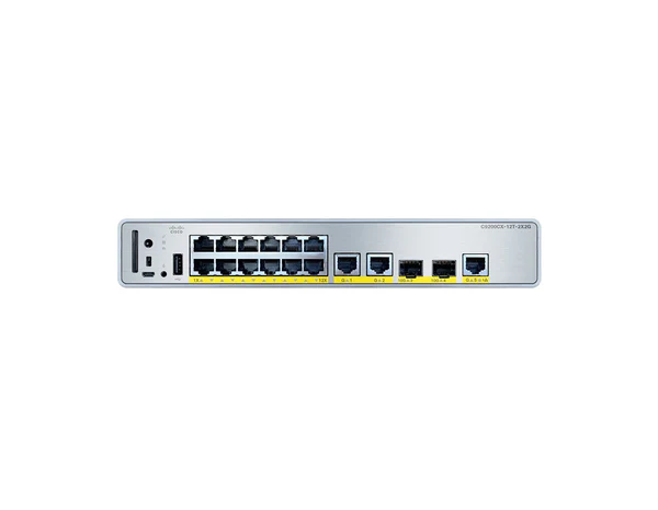 Cisco C9200CX-12T-2X2G-E 15-Port Network Switch Cisco C9200CX-12T-2X2G-E 15-Port Network Switch