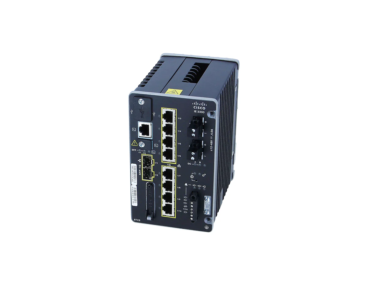Cisco IE-3300-8P2S-E 8-Port Network Switch