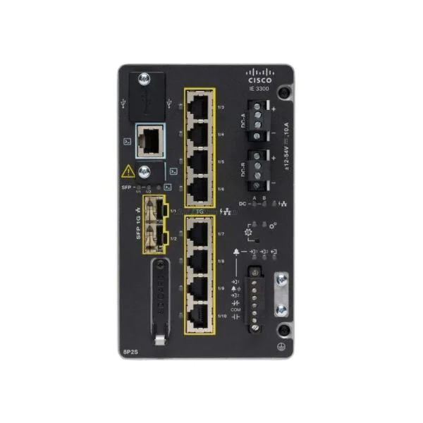 Cisco IE-3300-8T2S-A 8-Port Network Switch Cisco IE-3300-8T2S-A 8-Port Network Switch