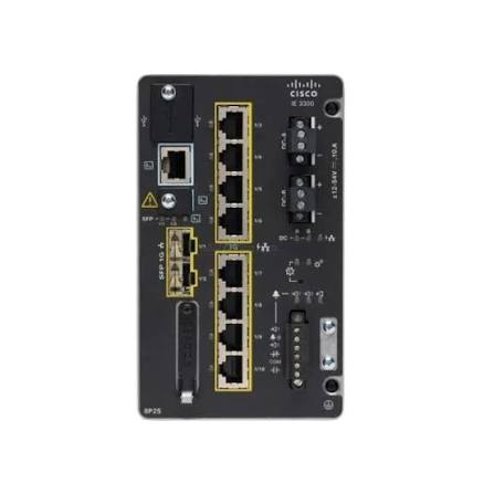 Cisco IE-3300-8T2S-E 8-Port Network Switch