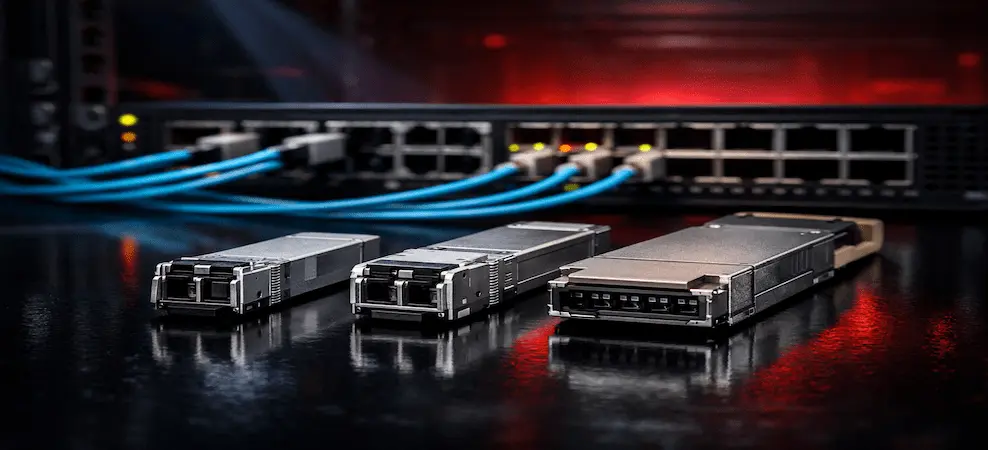 SFP vs SFP+ vs QSFP28: Key Differences, Speeds, and Use Cases